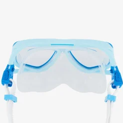 Snorkelling|Mask & Snorkels-Speedo Adult Adventure Mask Blue Clear
