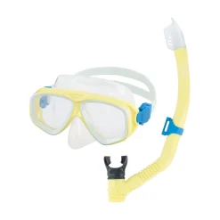 Snorkelling|Mask & Snorkels-Speedo Adult Adventure Mask & Snorkel Set Yellow