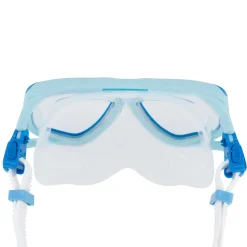 Snorkelling|Mask & Snorkels-Speedo Adult Adventure Mask & Snorkel Set Blue Clear