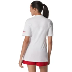 Teamwear|Lifeguard-Speedo Adult Guard Crew Neck Tee White