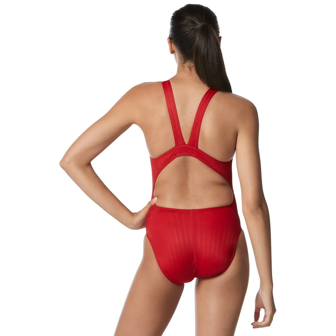 Racing|Tech Suits-Speedo Aquablade Recordbreaker One Piece Red