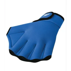 Training Aids-Speedo Aquatic Fitness Gloves Blue