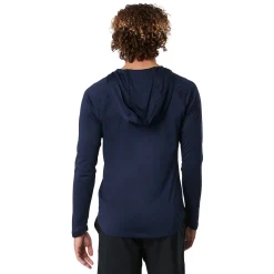 Rashguards-Speedo Baybreeze Long Sleeve Hoodie Navy