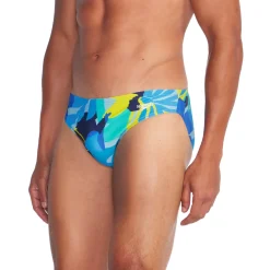 Briefs-Speedo Beachstar Print Brief 2" Arctic Glass