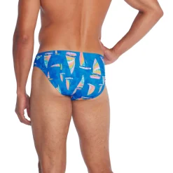 Briefs-Speedo Beachstar Print Brief 2" Sevres Blue