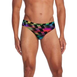 Briefs-Speedo Beachstar Print Brief 2" Radiant Red