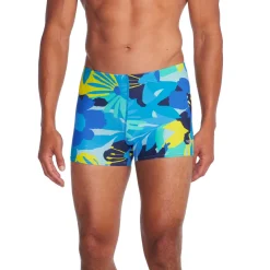 Square Legs-Speedo Beachstar Print Square Leg Arctic Glass