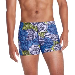 Square Legs-Speedo Beachstar Print Square Leg Turkish Sea