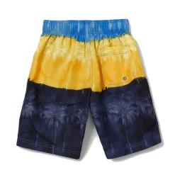 Boys Swimwear-Speedo Billion Beach Boardshort 17" Yellow Navy