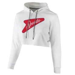 Teamwear-Speedo Bondi Crop Hoodie White
