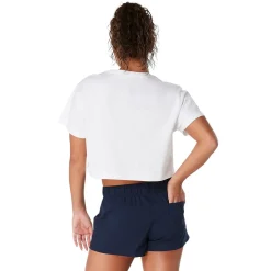Teamwear-Speedo Bondi Crop Tee White
