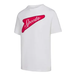 Teamwear|Two Pieces-Speedo Bondi Short Sleeve Tee White