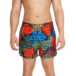 Swim Trunks & Boardshorts-Speedo Cali Palm Redondo Edge Volley 14" Peacoat