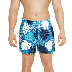 Swim Trunks & Boardshorts-Speedo Cali Palm Redondo Edge Volley 14" Turkish Sea