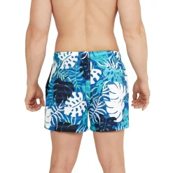 Swim Trunks & Boardshorts-Speedo Cali Palm Redondo Edge Volley 14" Turkish Sea