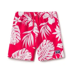 Boys Swimwear-Speedo Camo Cover Redondo Volley 15" High Risk Red