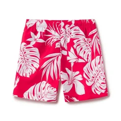 Boys Swimwear-Speedo Camo Cover Redondo Volley 15" High Risk Red