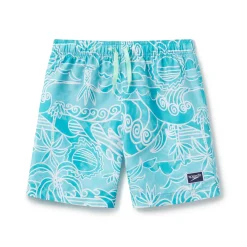 Boys Swimwear-Speedo Camo Cover Redondo Volley 15" Beach Blue