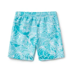 Boys Swimwear-Speedo Camo Cover Redondo Volley 15" Beach Blue