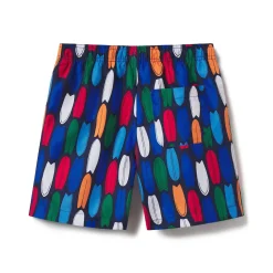 Boys Swimwear-Speedo Camo Cover Redondo Volley 15" Turkish Blue