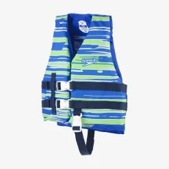 Flotation Devices|Swimming Aids-Speedo Child Personal Flotation Device Blue Lime