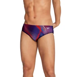 Briefs-Speedo Coded Riff Brief Navy/Red