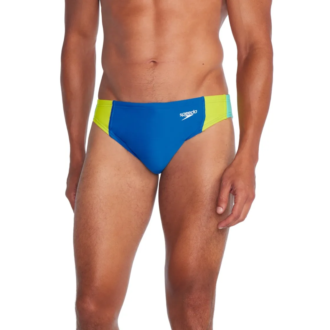 Briefs-Speedo Colorblock Beachstar Brief 2" Turkish Sea