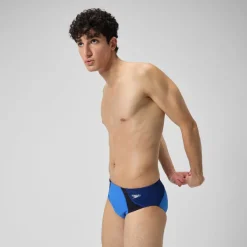 Briefs-Speedo Colorblock One Brief Cerulean Blue