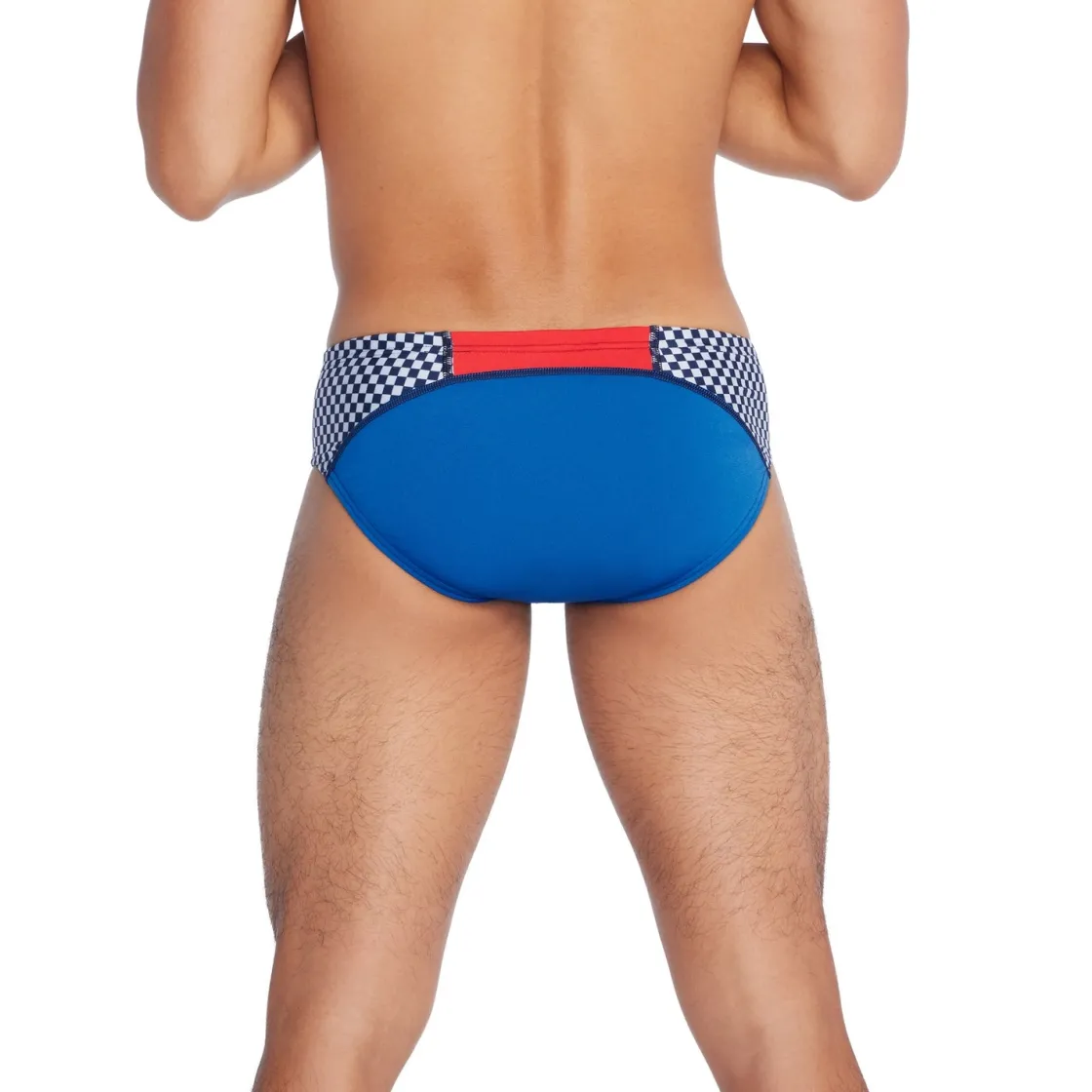 Briefs-Speedo Colorblock One Brief Cobalt Blue
