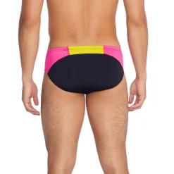 Briefs-Speedo Colorblock One Brief Anthracite