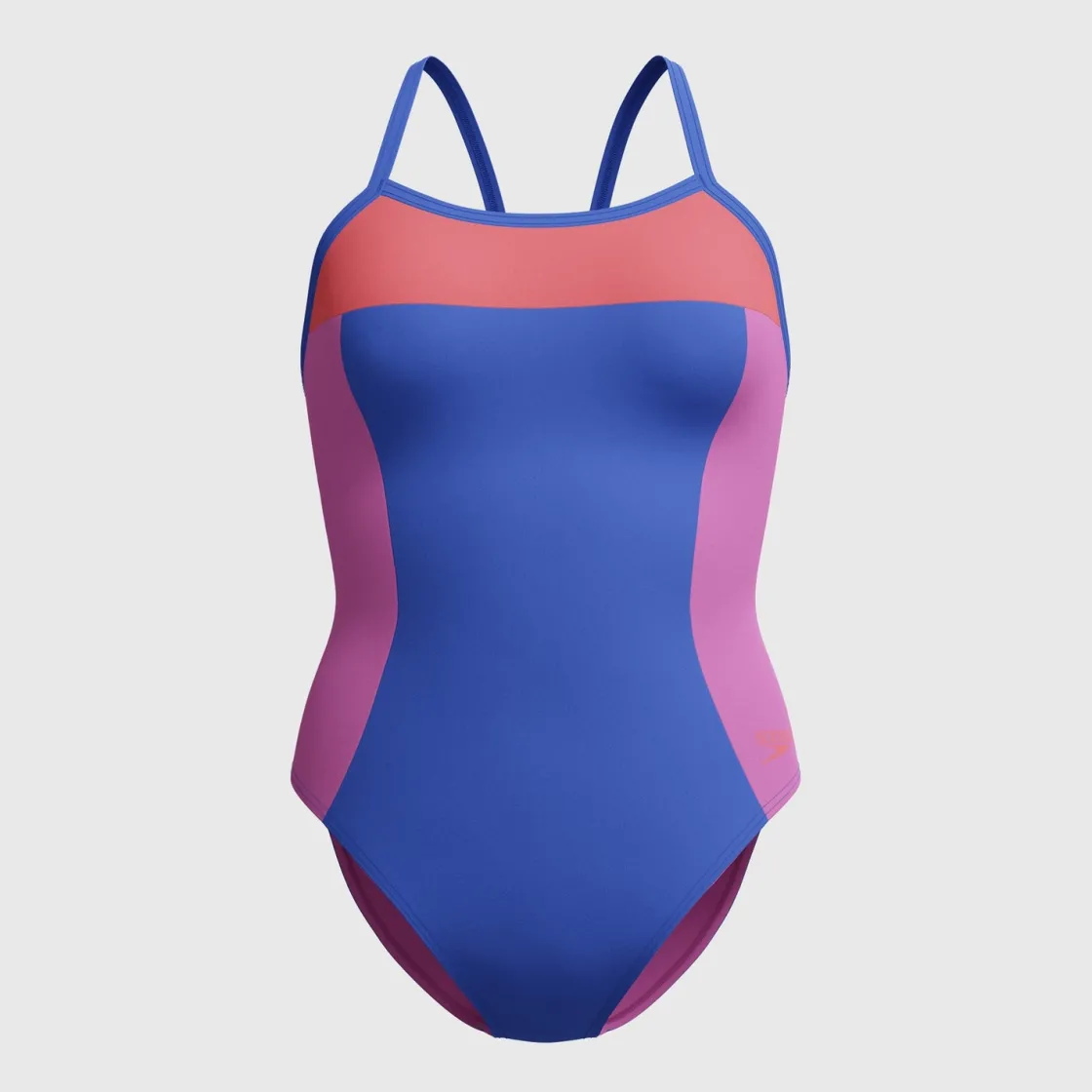 Racing|Fitness-Speedo Colorblock Propel Back One Piece