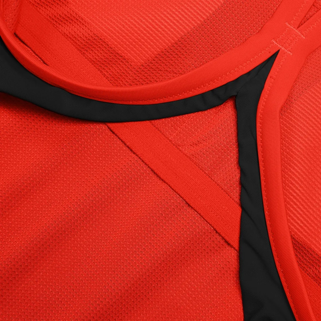 Fitness|One Pieces-Speedo Colorblock Racerback One Piece Coquelicot Red