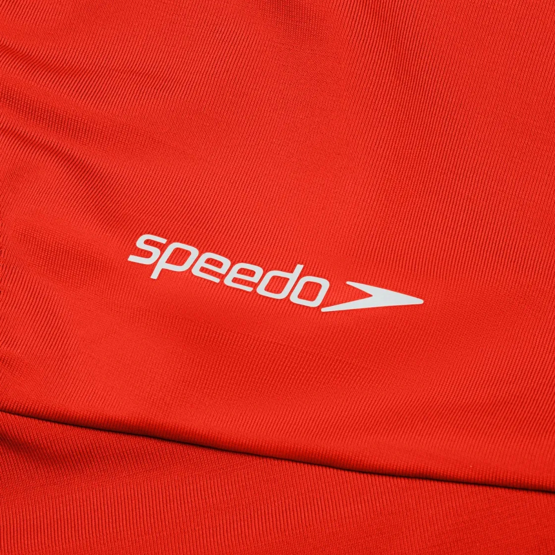 Fitness|One Pieces-Speedo Colorblock Racerback One Piece Coquelicot Red