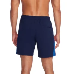 Swim Trunks & Boardshorts-Speedo Colorblock Redondo Edge Volley 17" Peacoat