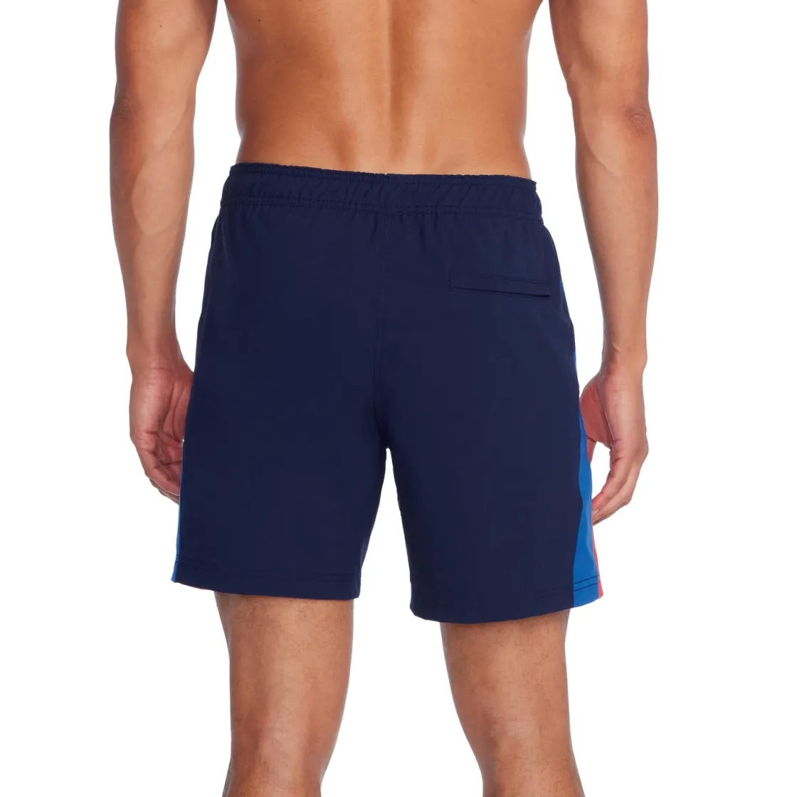 Swim Trunks & Boardshorts-Speedo Colorblock Redondo Edge Volley 17" Peacoat