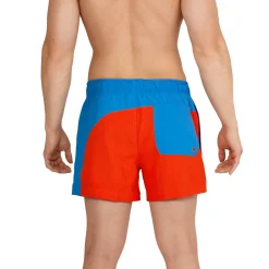 Swim Trunks & Boardshorts-Speedo Colorblock Redondo Edge Volley 14" Red/Blue