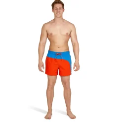 Swim Trunks & Boardshorts-Speedo Colorblock Redondo Edge Volley 14