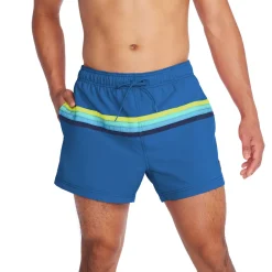 Swim Trunks & Boardshorts-Speedo Colorblock Redondo Edge Volley 14" Arctic Glass