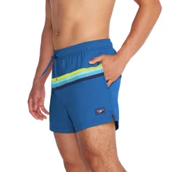 Swim Trunks & Boardshorts-Speedo Colorblock Redondo Edge Volley 14