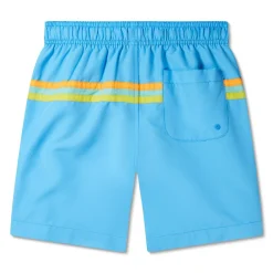Boys Swimwear-Speedo Colorblock Redondo Volley 15" Tranquil Blue