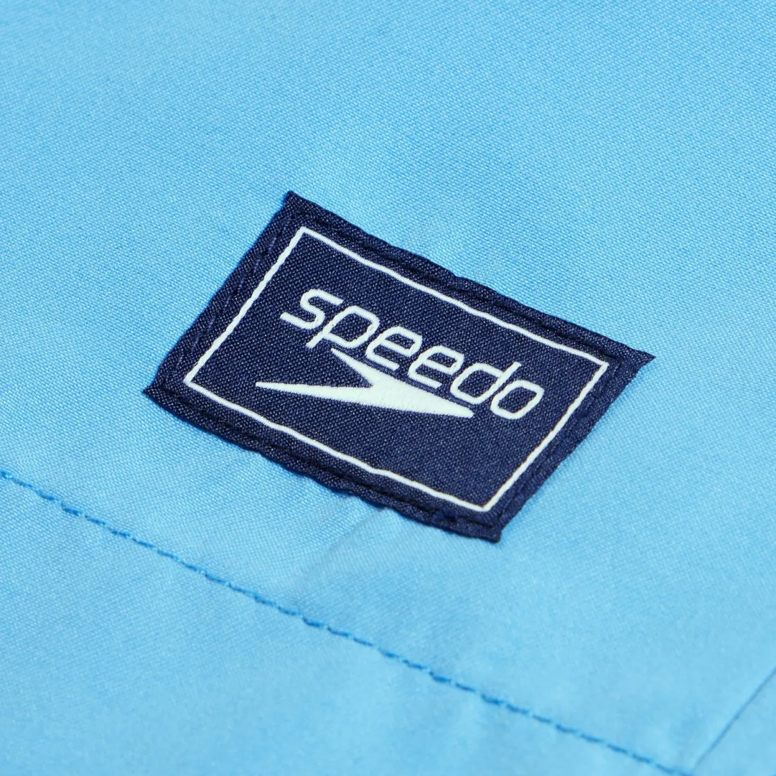 Boys Swimwear-Speedo Colorblock Redondo Volley 15" Tranquil Blue