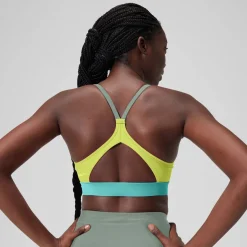 Two Pieces-Speedo Colorblock Top Soft Olive
