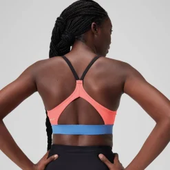 Two Pieces-Speedo Colorblock Top Cynical Black