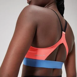 Two Pieces-Speedo Colorblock Top Cynical Black