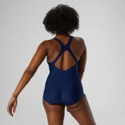 Fitness|One Pieces-Speedo Conservative Ultraback with Princess Seam Navy