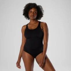Recreation|Fitness-Speedo Contemporary Ultraback One Piece Black