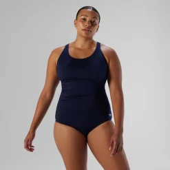 Recreation|Fitness-Speedo Contemporary Ultraback One Piece Navy