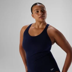 Recreation|Fitness-Speedo Contemporary Ultraback One Piece Navy