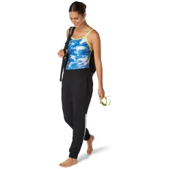 Racing|One Pieces-Speedo Cyclone Swirl Flyback One Piece royal blue
