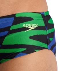 Briefs-Speedo Disco Boom Brief Blue Green